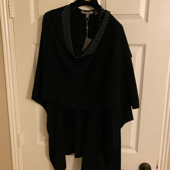 NWT Cashmere Shawl/Cape/Wrap - Picture 6 of 13